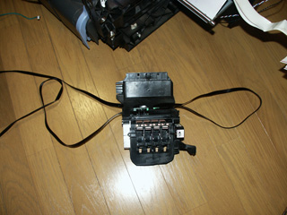 駆動ベルトを交換